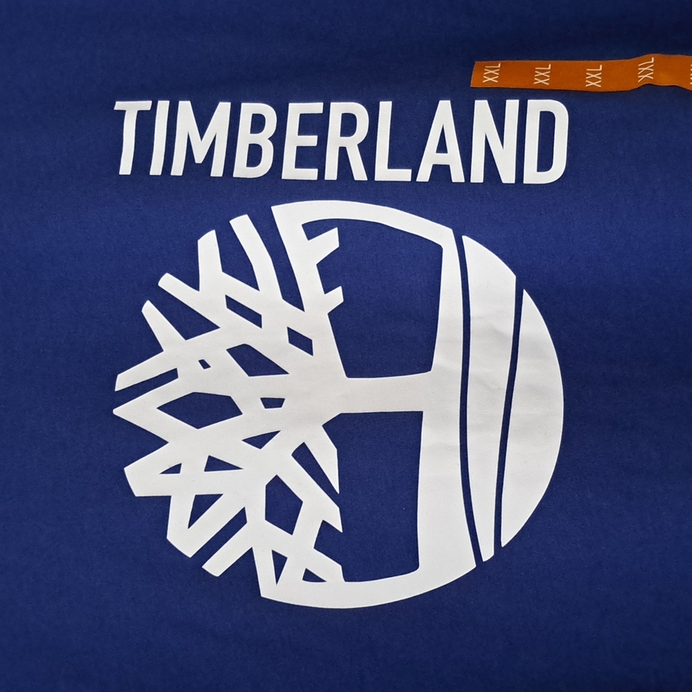 Timberland Organic Cotton Short Sleeve Tee Shirt with Logo - Picture 2 of 5